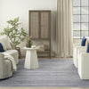 Nourison Washables NWB03 Grey Area Rug Room Image Feature