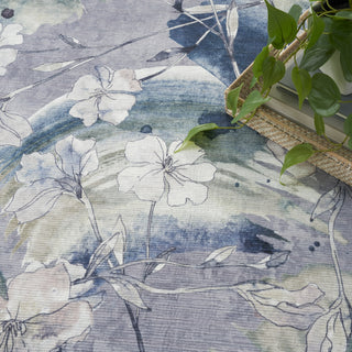 Nourison WASHABLES NWB07 GREY BLUE Corner Image