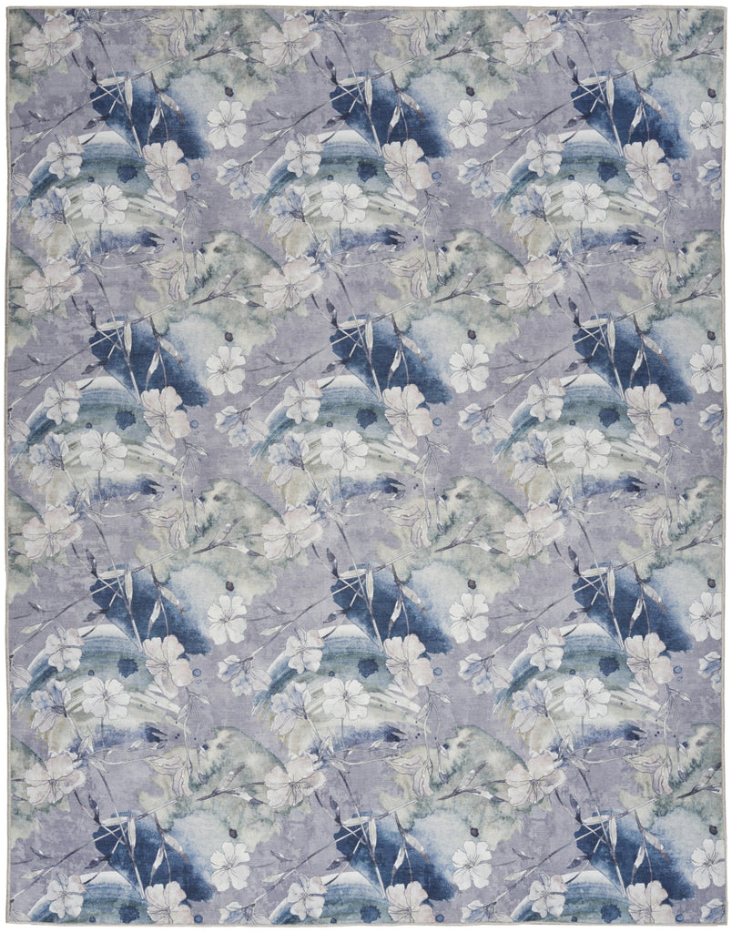 Nourison WASHABLES NWB07 GREY BLUE main image