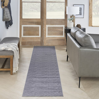 Nourison Washables NWB08 Grey Area Rug by Home Corner Image