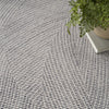 Nourison Washables NWB10 Ivory Grey Area Rug by Home Close Up