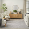 Nourison Washables NWB10 Ivory Grey Area Rug by Home Room Image Feature