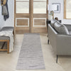 Nourison Washables NWB10 Ivory Grey Area Rug by Home Room Scene 3