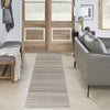 Nourison Washables NWB12 Cream Black Area Rug by Home Corner Image