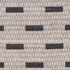 Nourison Washables NWB12 Cream Black Area Rug by Home Swatch Image