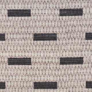 Nourison Washables NWB12 Cream Black Area Rug by Home Swatch Image