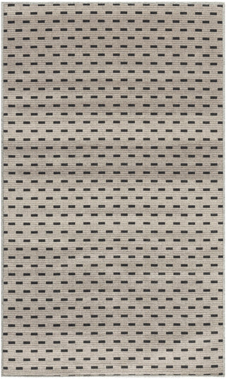 Nourison Washables NWB12 Cream Black Area Rug by Home Main Image