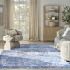 Nourison Washables NWB15 Blue Area Rug Swatch Image