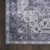Nourison Washables NWB15 Charcoal Grey Area Rug Detail Image
