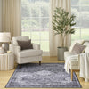 Nourison Washables NWB15 Charcoal Grey Area Rug Swatch Image