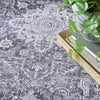 Nourison Washables NWB15 Charcoal Grey Area Rug Texture Image