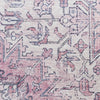 Nourison Washables NWB15 Pink Area Rug Corner Image
