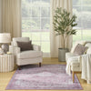 Nourison Washables NWB15 Pink Area Rug Swatch Image