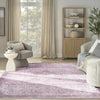 Nourison Washables NWB15 Pink Area Rug Swatch Image
