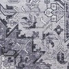 Nourison Washables NWB15 Charcoal Grey Area Rug Swatch Image
