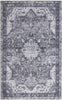 Nourison Washables NWB15 Charcoal Grey Area Rug Main Image
