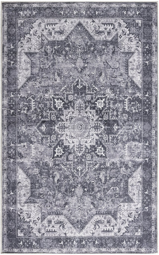Nourison Washables NWB15 Charcoal Grey Area Rug Main Image