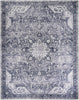 Nourison Washables NWB15 Charcoal Grey Area Rug Main Image