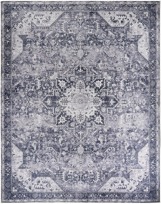 Nourison Washables NWB15 Charcoal Grey Area Rug Main Image