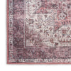 Nourison Washables NWB15 Red Area Rug Texture Image