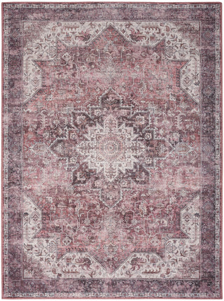 Nourison Washables NWB15 Red Area Rug Main Image