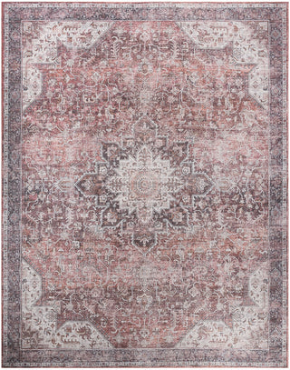 Nourison Washables NWB15 Red Area Rug Main Image