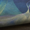 Nourison Washables NWB16 Blue Multicolor Area Rug Detail Image