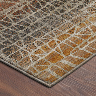 Dalyn Nexus NX1 Copper Area Rug Corner Image