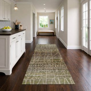 Dalyn Nexus NX1 Fern Area Rug Runner Lifestyle Image Feature