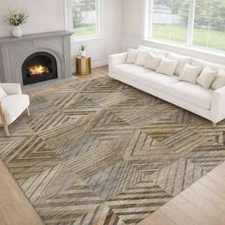 Dalyn Nexus NX2 Beige Area Rug Lifestyle Image Feature