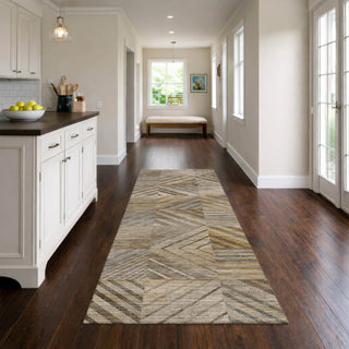 Dalyn Nexus NX2 Beige Area Rug Runner Lifestyle Image Feature