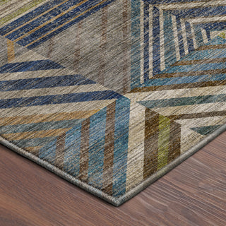 Dalyn Nexus NX2 Denim Area Rug Corner Image