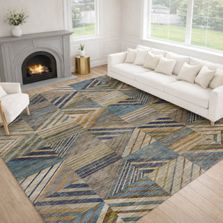 Dalyn Nexus NX2 Denim Area Rug Lifestyle Image Feature
