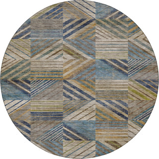 Dalyn Nexus NX2 Denim Area Rug Round Main Image