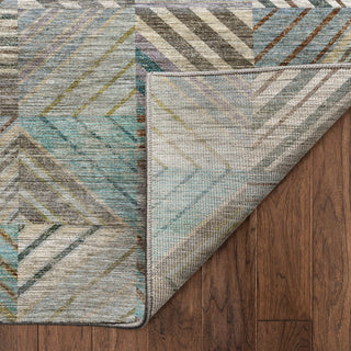 Dalyn Nexus NX2 Teal Area Rug Backing Image