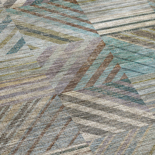 Dalyn Nexus NX2 Teal Area Rug Swatch Image