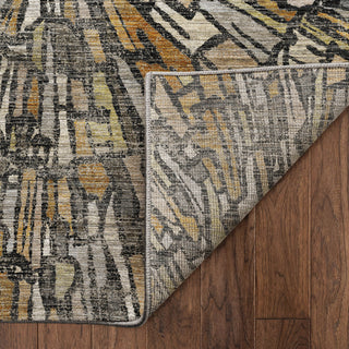 Dalyn Nexus NX3 Black Area Rug Backing Image