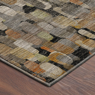 Dalyn Nexus NX4 Black Area Rug Corner Image