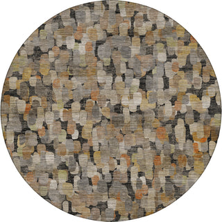 Dalyn Nexus NX4 Black Area Rug Round Main Image