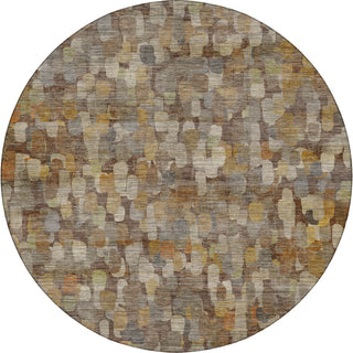 Dalyn Nexus NX4 Chocolate Area Rug Round Main Image