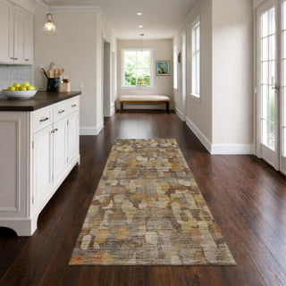 Dalyn Nexus NX4 Chocolate Area Rug Runner Lifestyle Image Feature