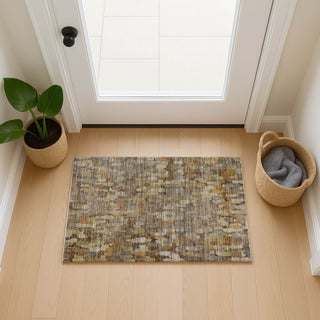 Dalyn Nexus NX4 Chocolate Area Rug Scatter Lifestyle Image Feature