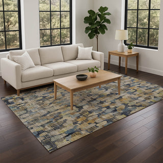 Dalyn Nexus NX4 Navy Area Rug Lifestyle Image Feature