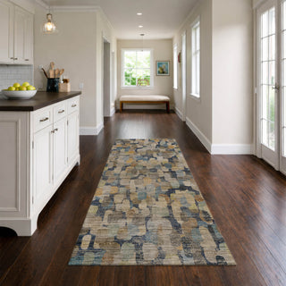Dalyn Nexus NX4 Navy Area Rug Runner Lifestyle Image Feature