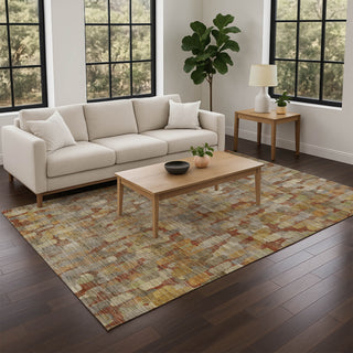 Dalyn Nexus NX4 Paprika Area Rug Lifestyle Image Feature