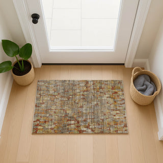 Dalyn Nexus NX4 Paprika Area Rug Scatter Lifestyle Image Feature