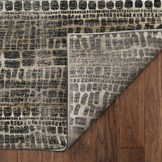 Dalyn Nexus NX5 Black Area Rug Backing Image