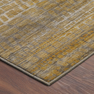 Dalyn Nexus NX5 Gold Area Rug Corner Image