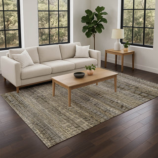 Dalyn Nexus NX5 Gray Area Rug Lifestyle Image Feature
