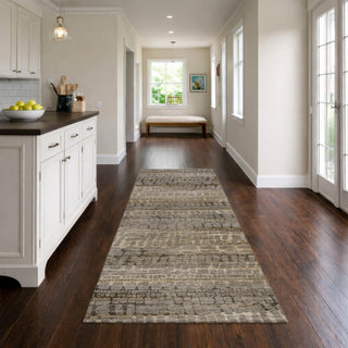 Dalyn Nexus NX5 Gray Area Rug Runner Lifestyle Image Feature